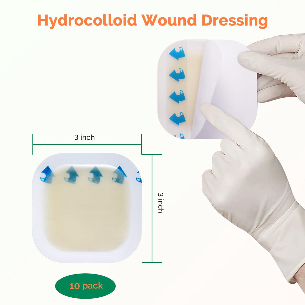 Greetmed hydrocolloid patch remains waterproof during bathing