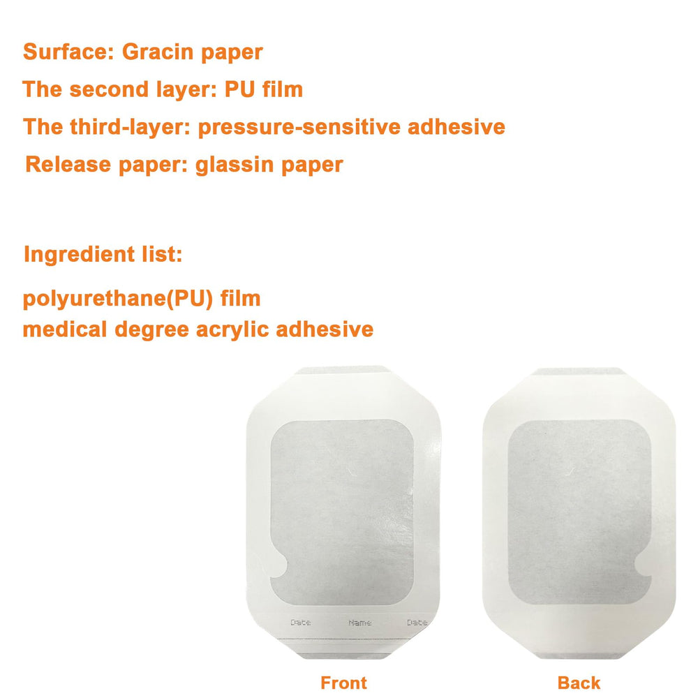 Greetmed tattoo aftercare dressing protects healing skin with waterproof coverage.