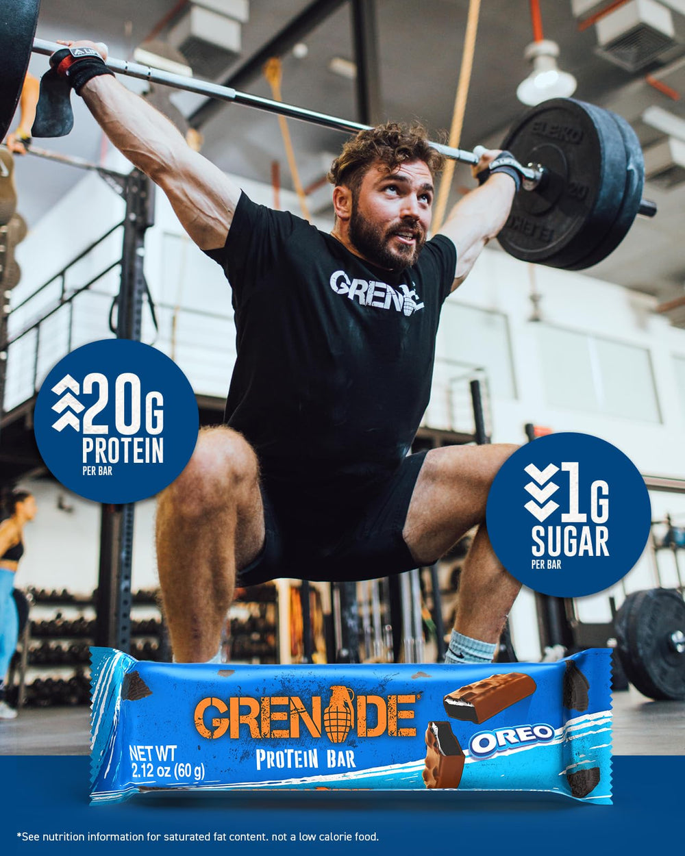Grenade Oreo on the go snack ready for busy days