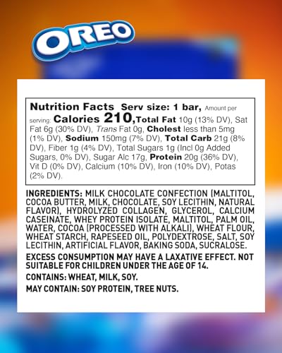 Grenade High Protein Bar Oreo packaging showcasing a value pack