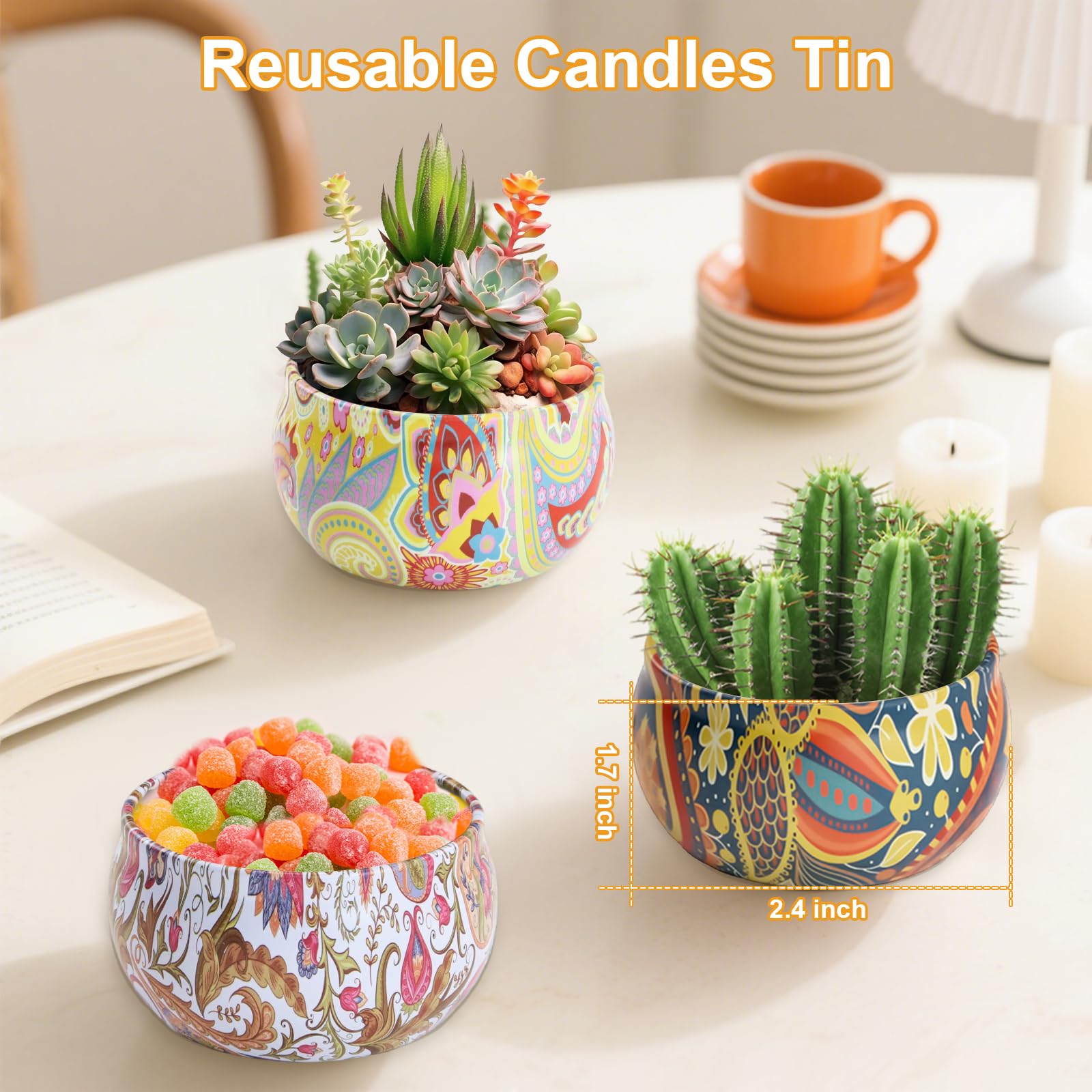 Grestar lavender candle jar helps create a calm atmosphere at home.