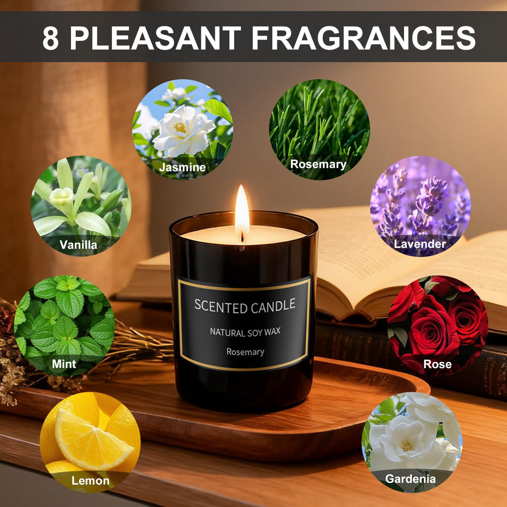 Grestar lavender-vanilla candle for calming, relaxing spaces.