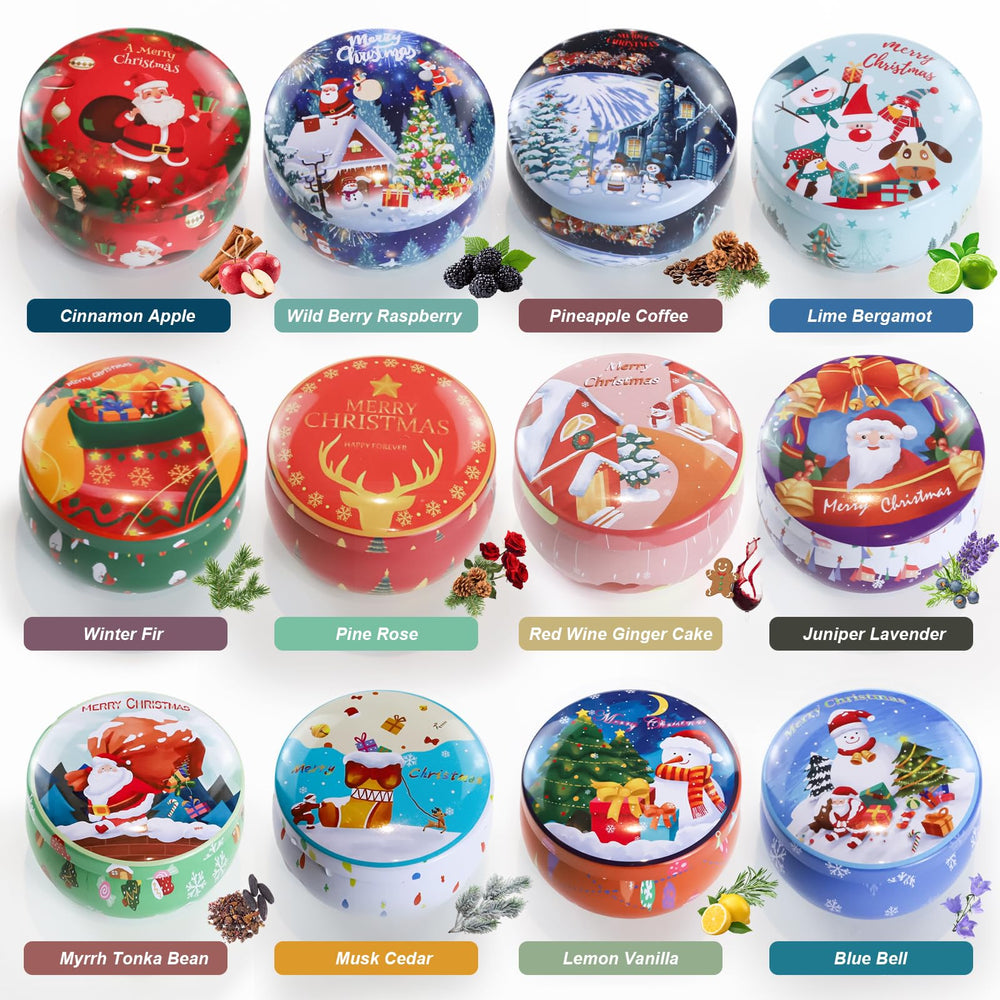 Grestar soy wax candles in portable tin, perfect for gifting and decor