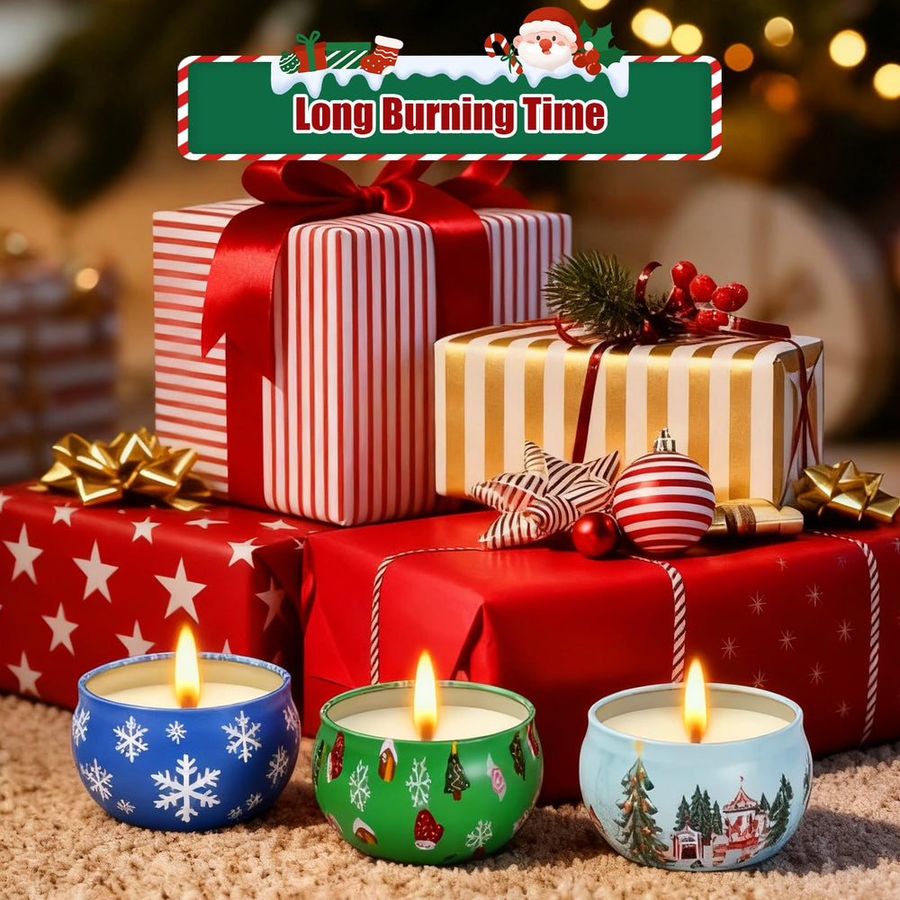 Grestar winter fir fragrance candle for festive home ambiance