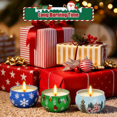 Grestar winter fir fragrance candle for festive home ambiance