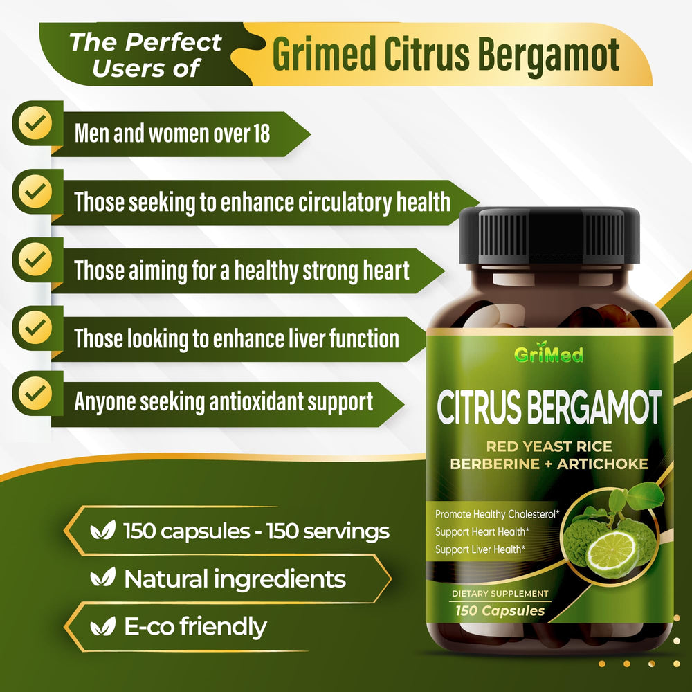 GriMed ingredient blend showing botanicals in the formula.
