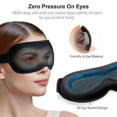 Gritin eyelash-friendly sleep mask reduces eye pressure for smooth rest