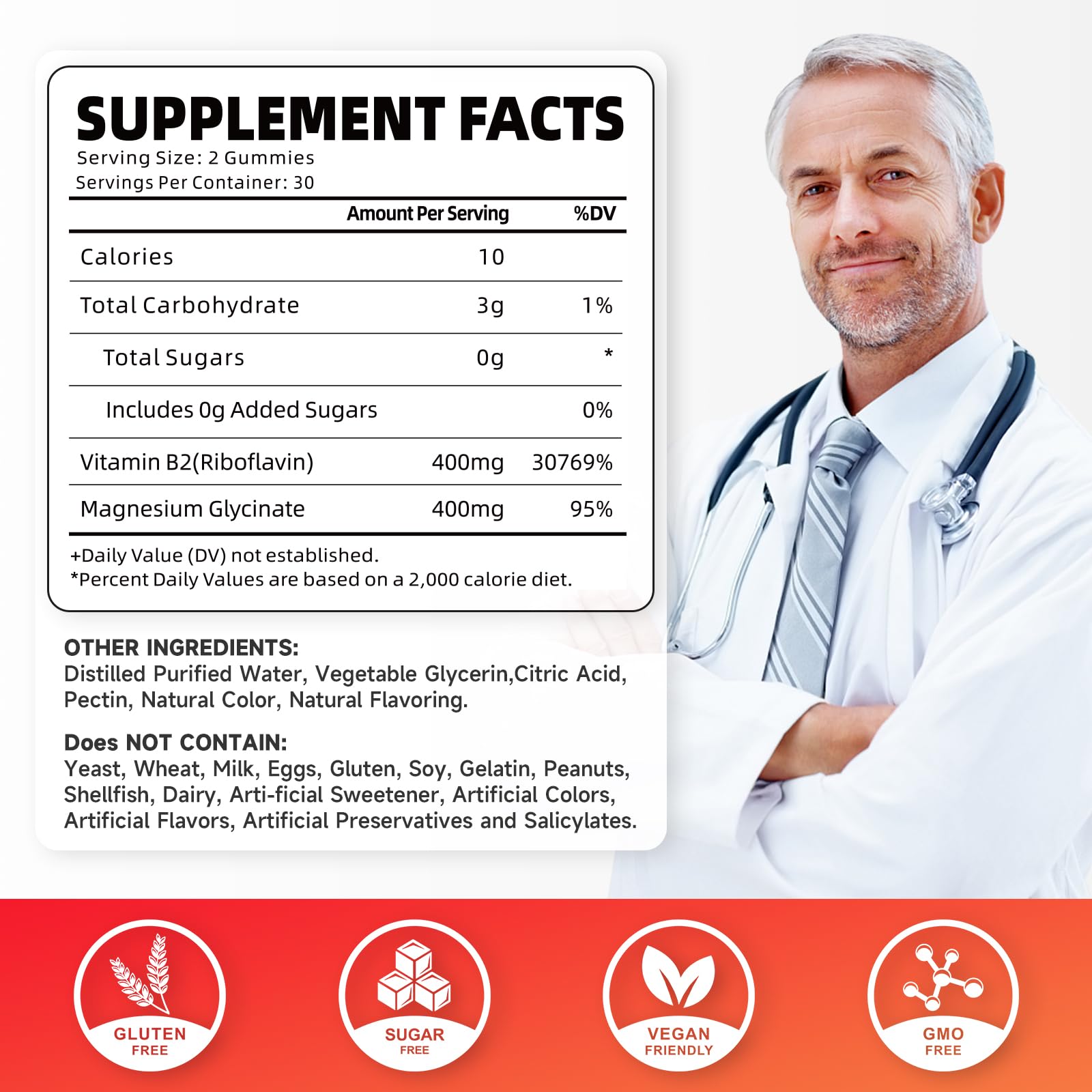 GrnLife B2 Gummies strawberry chews close-up highlighting flavor.