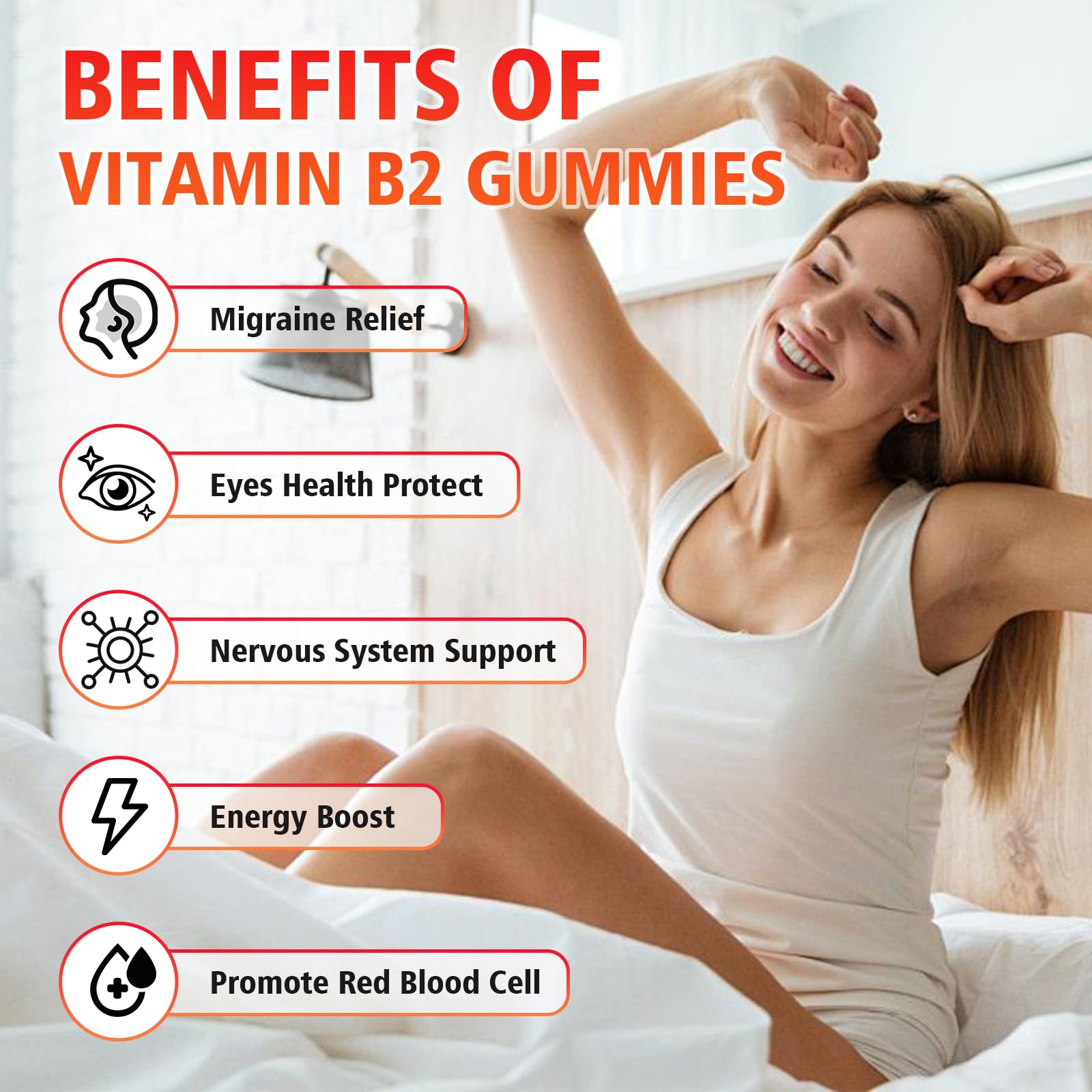 GrnLife B2 Gummies magnesium illustration emphasizing antioxidant protection.