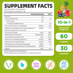GrnLife gummies closeup highlighting pineapple-berry flavor and soft chew texture.