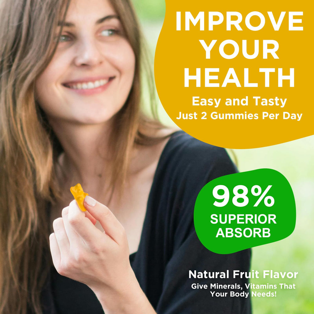 GrnLife pineapple gummies highlighting vitamin D3 and immune support potential.