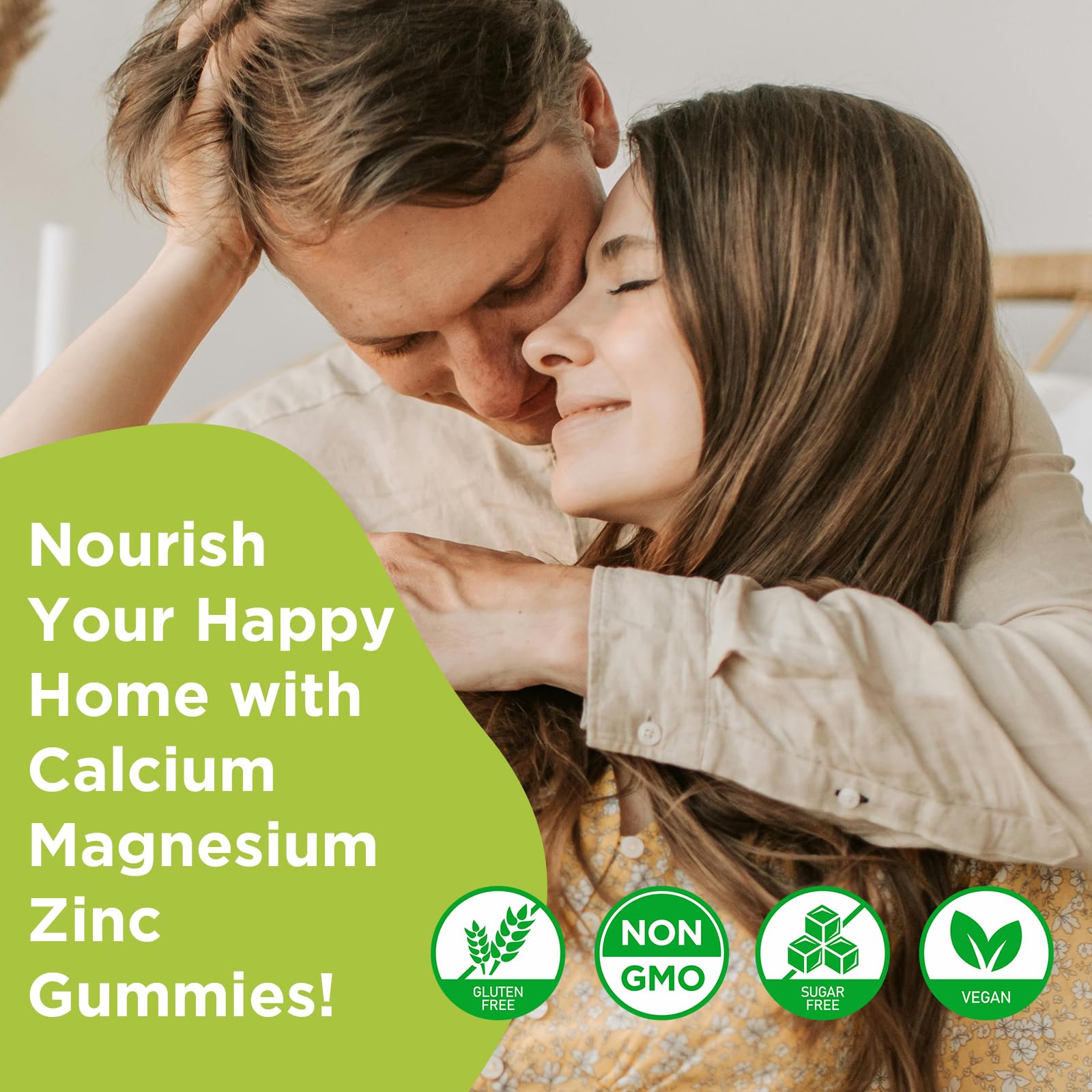 GrnLife daily dose two gummies serving for easy routine.