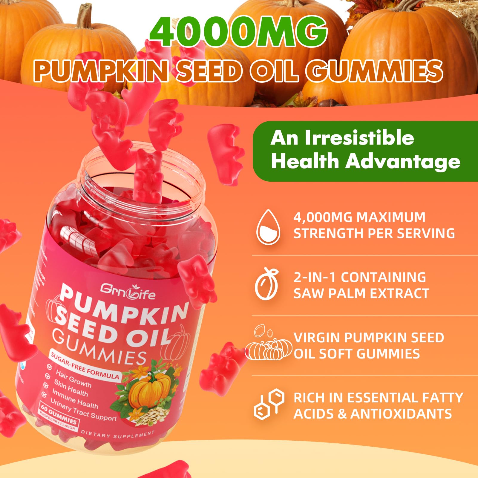 GrnLife jar in pantry for convenient daily use