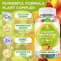 GrnLife vitamin D3 gummies bottle emphasizing immune support without sugar.