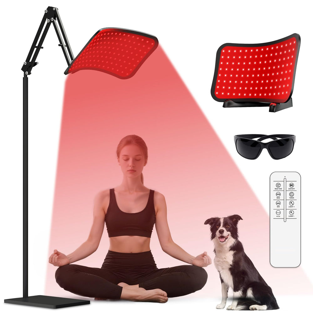 GrnSprX red light therapy front view for convenient at home sessions