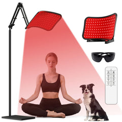 GrnSprX red light therapy front view for convenient at home sessions