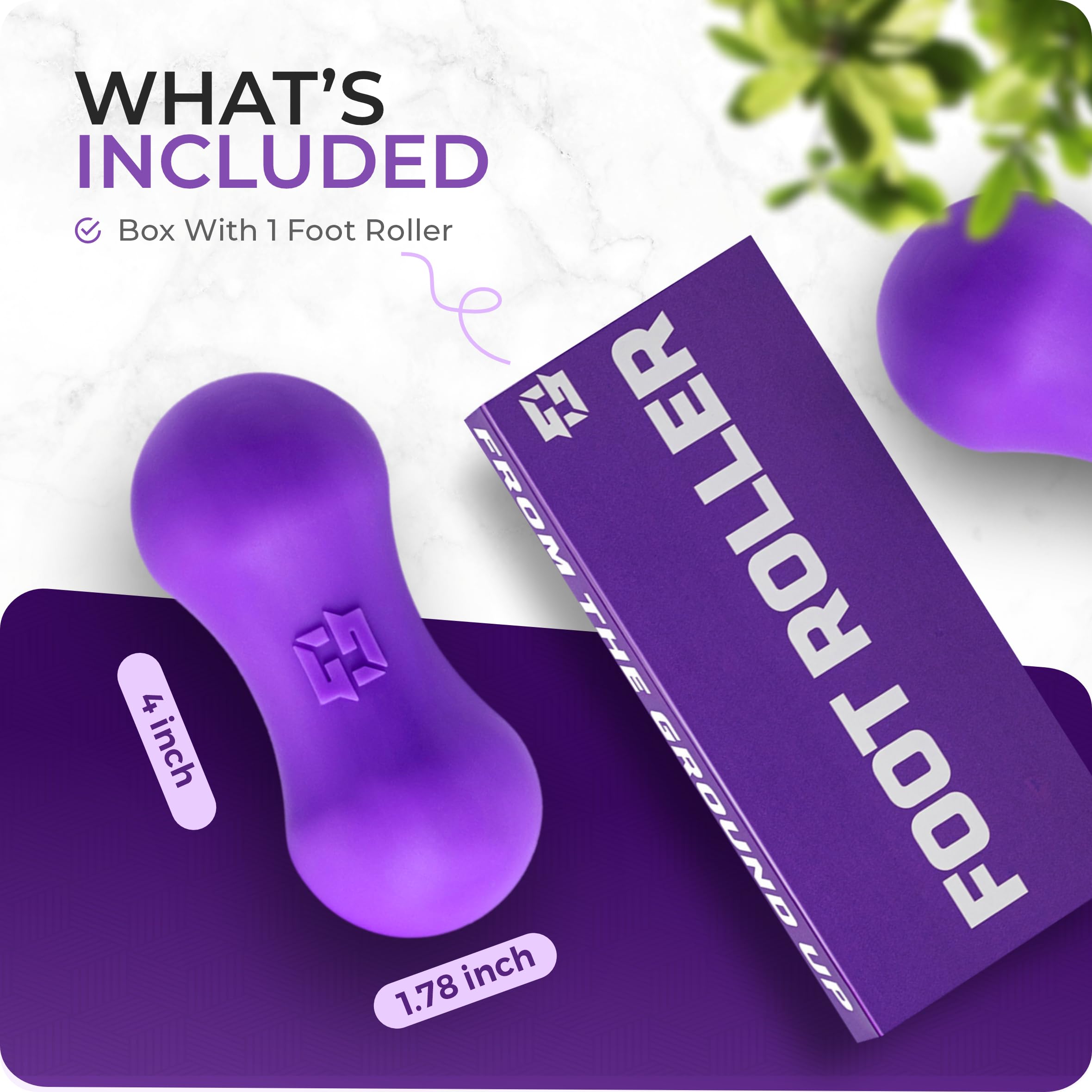 Ground Force arch-focused massage supports foot comfort during workouts.
