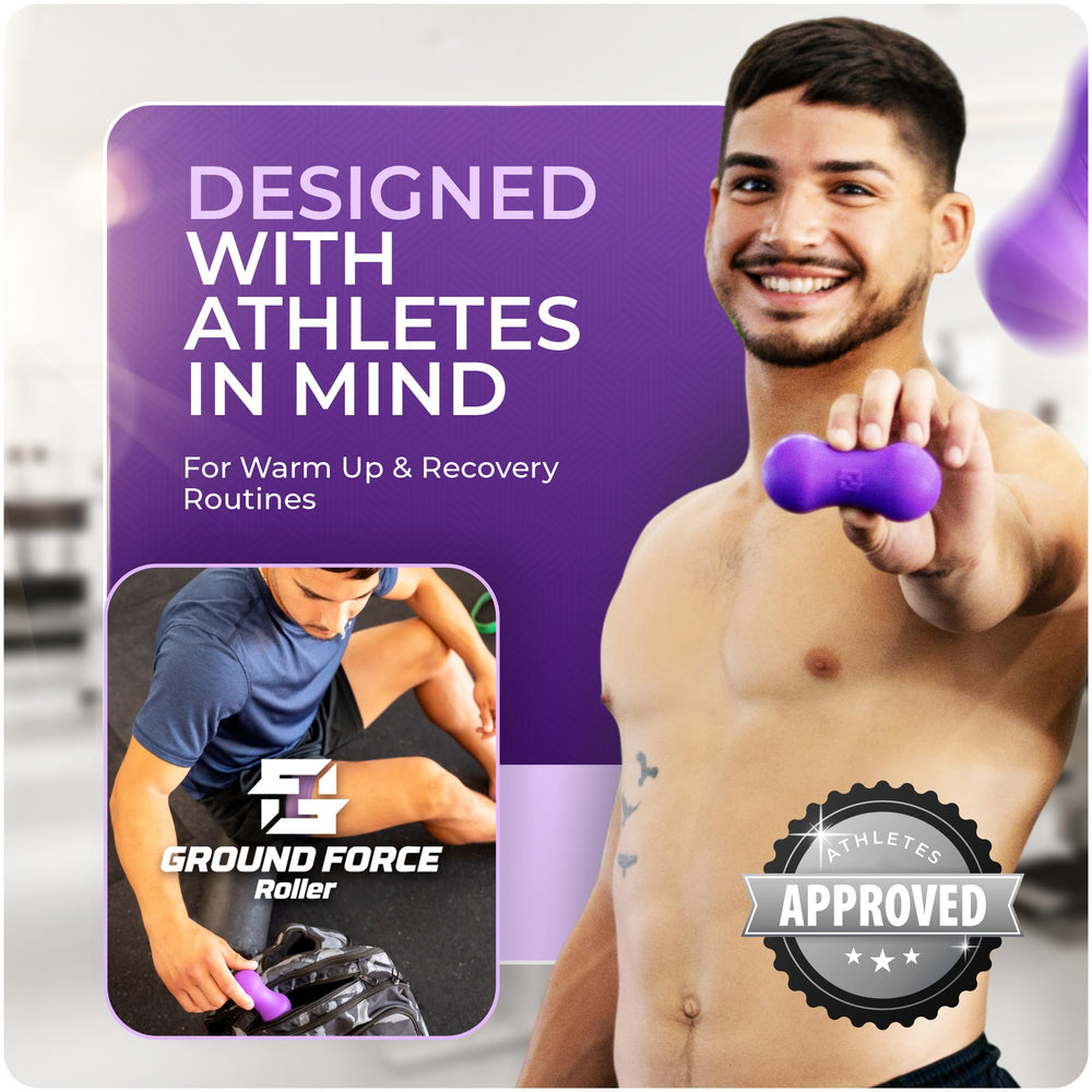 Ground Force therapist-trusted recovery tool for trigger point therapy.