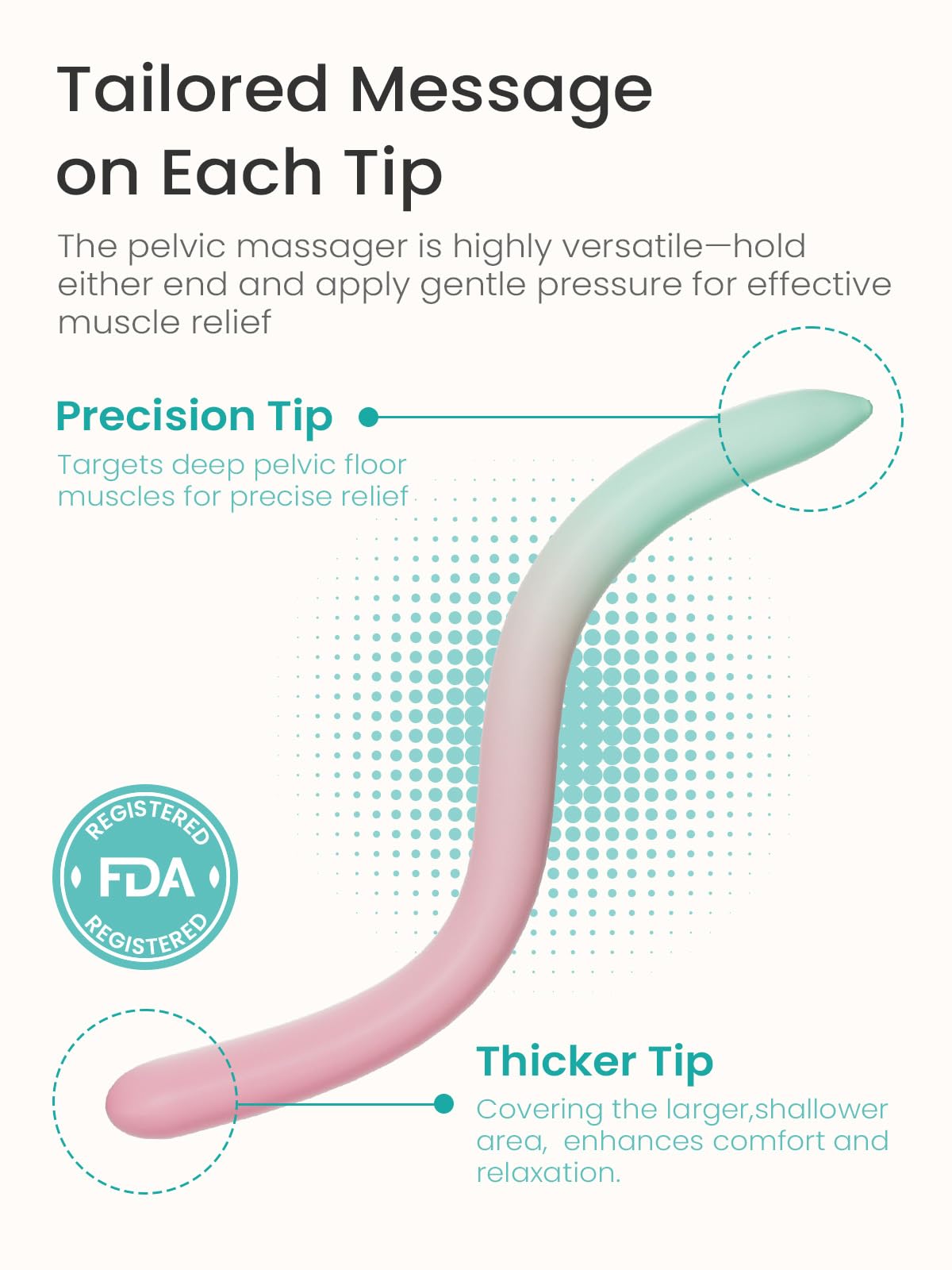 GROWNSY pelvic wand for labor prep supports gentle perineal massage and confidence.