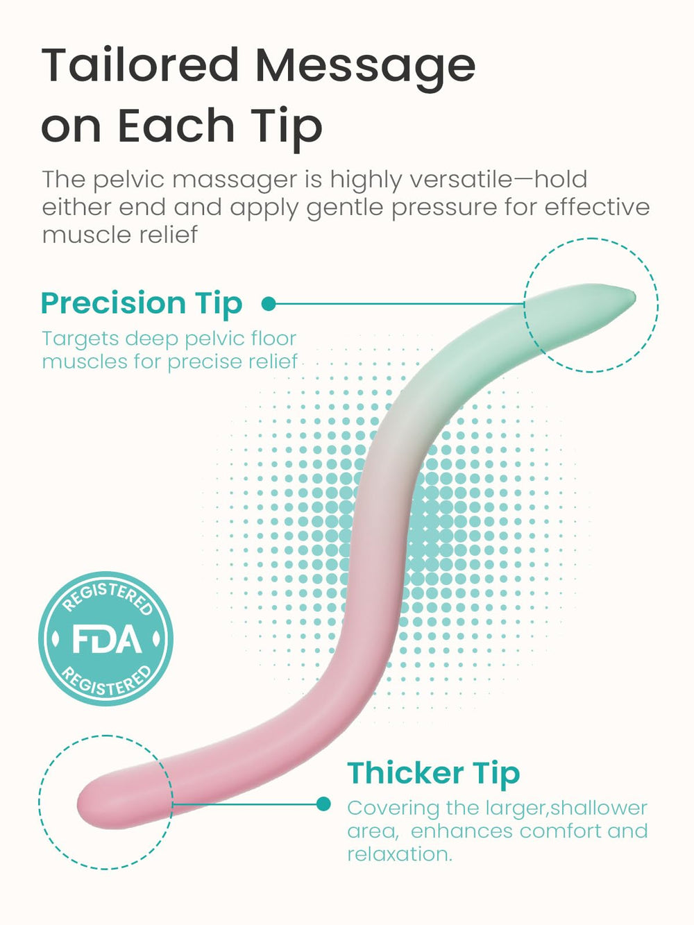 GROWNSY pelvic wand for labor prep supports gentle perineal massage and confidence.