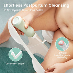 Grownsy perineal hot and cold packs with disposable sleeves
