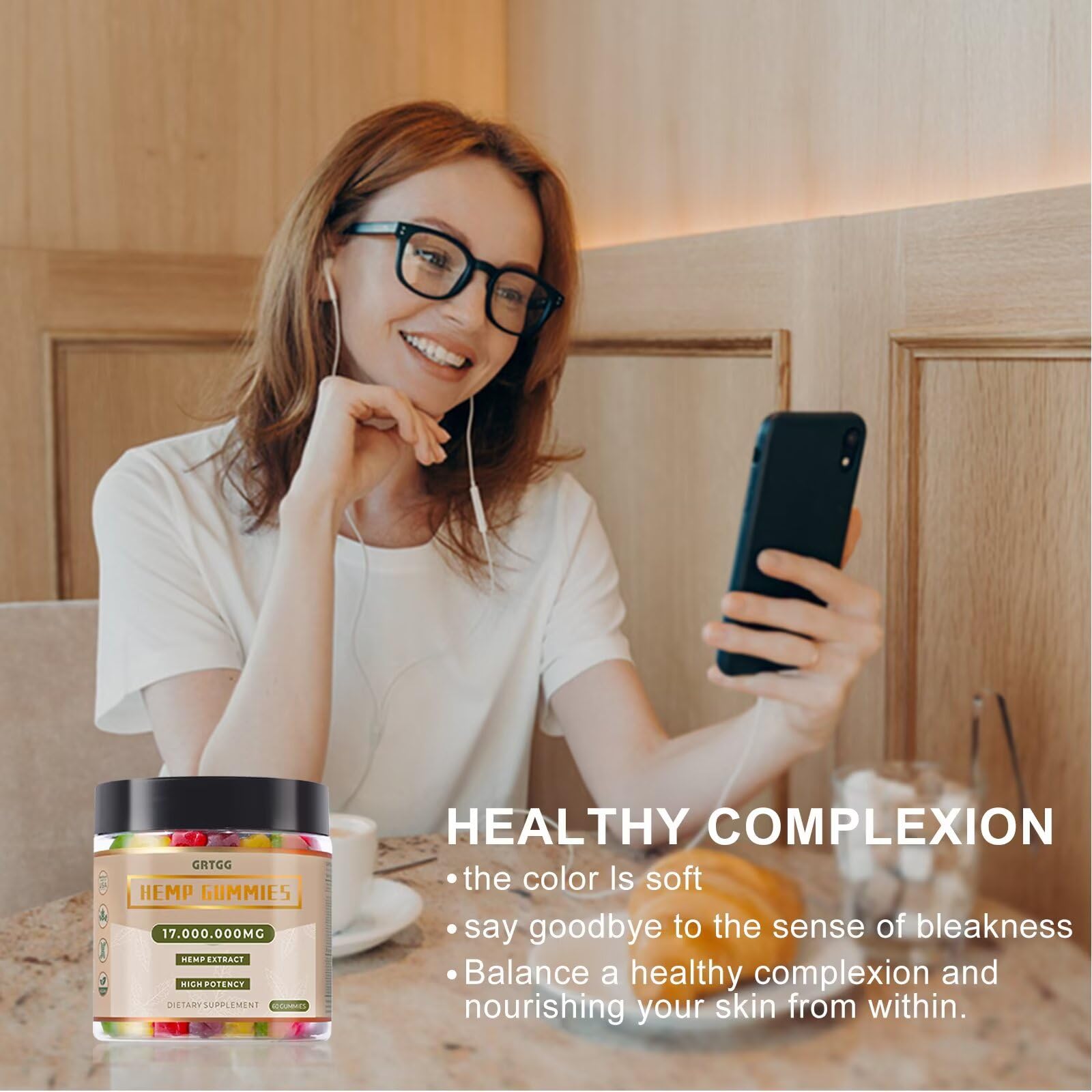 GRTGG hemp gummies gluten-free product for dietary needs.
