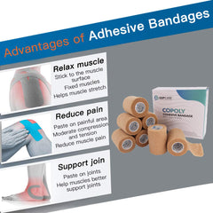 GSPCARE Wrap alta elasticidad y respirabilidad para libertad de movimiento.