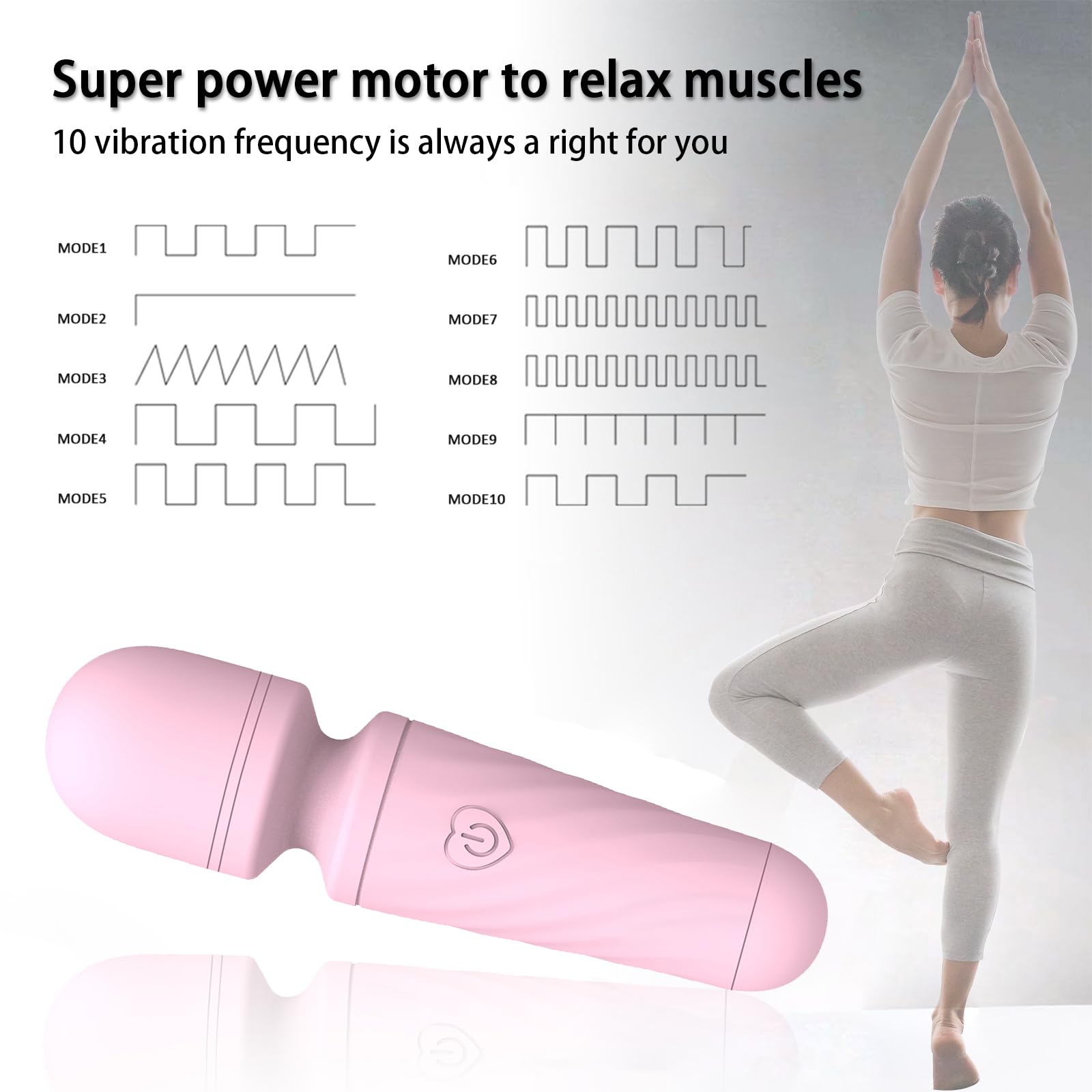 Gsttoomeep mini massager offers up to two hours of use per charge.