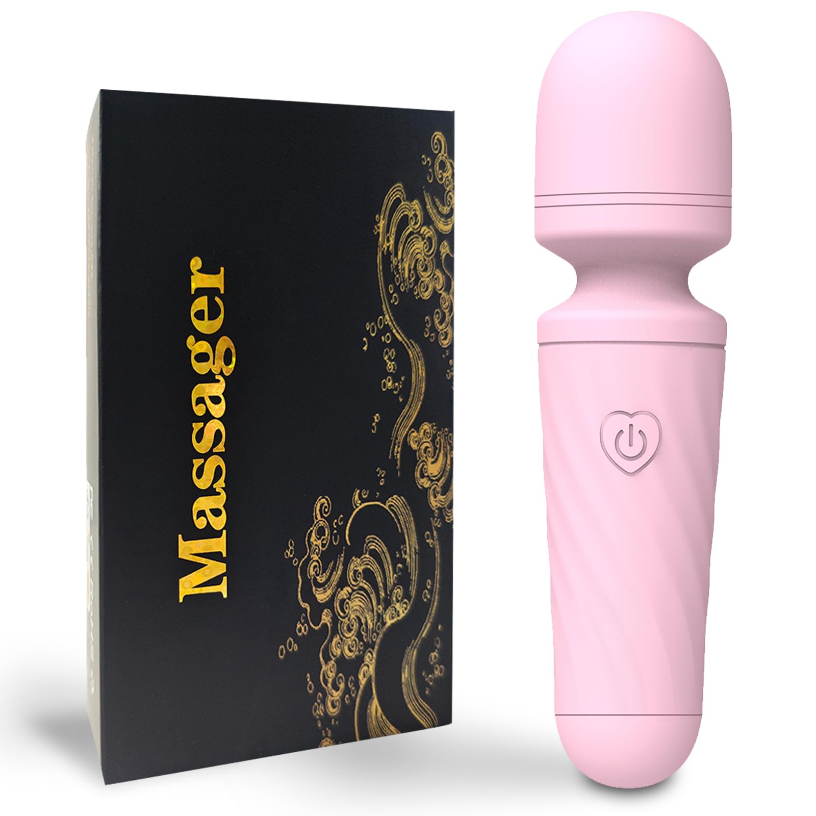Gsttoomeep mini massager pink compact design for on-the-go relaxation.