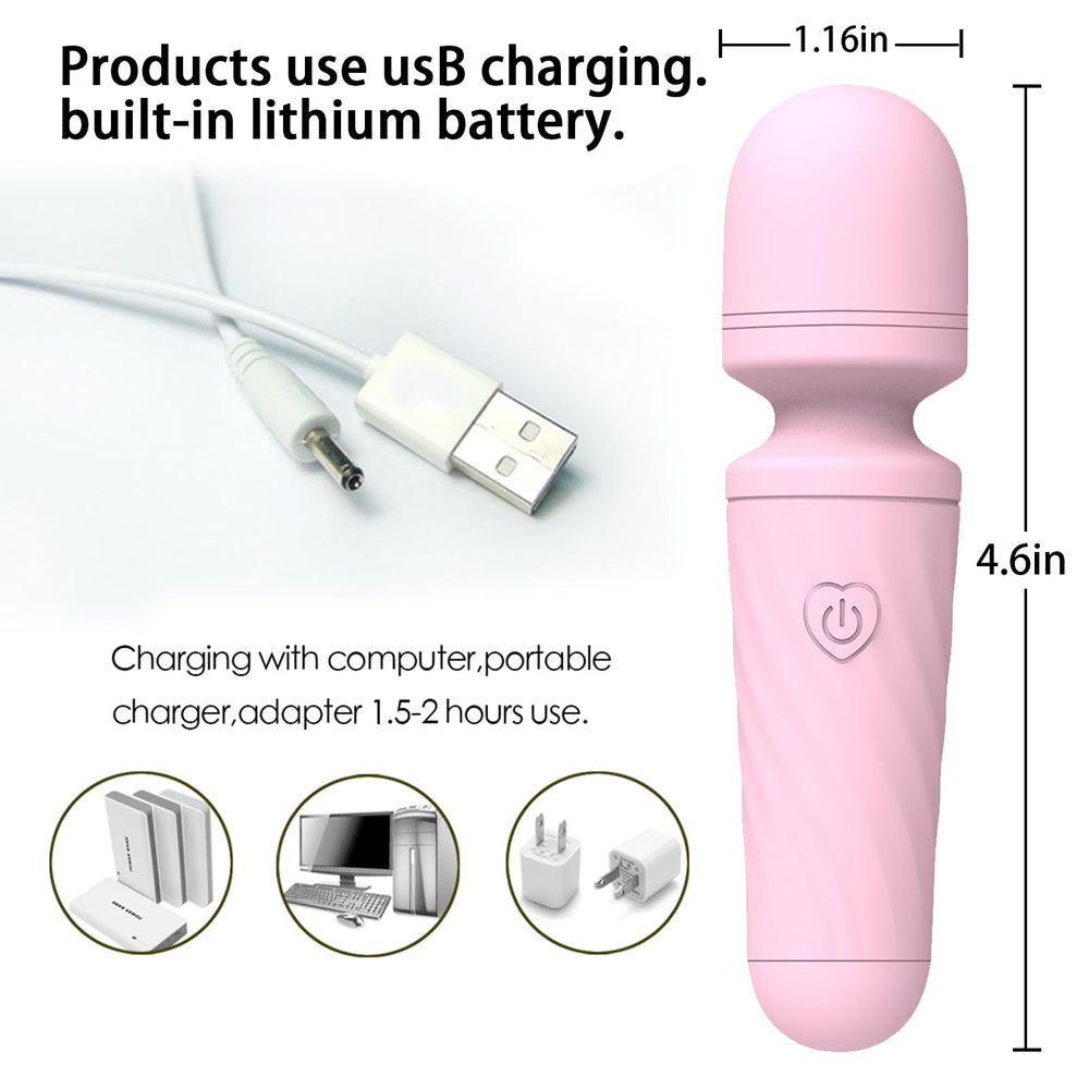 Gsttoomeep mini massager is waterproof for use in bath or shower.