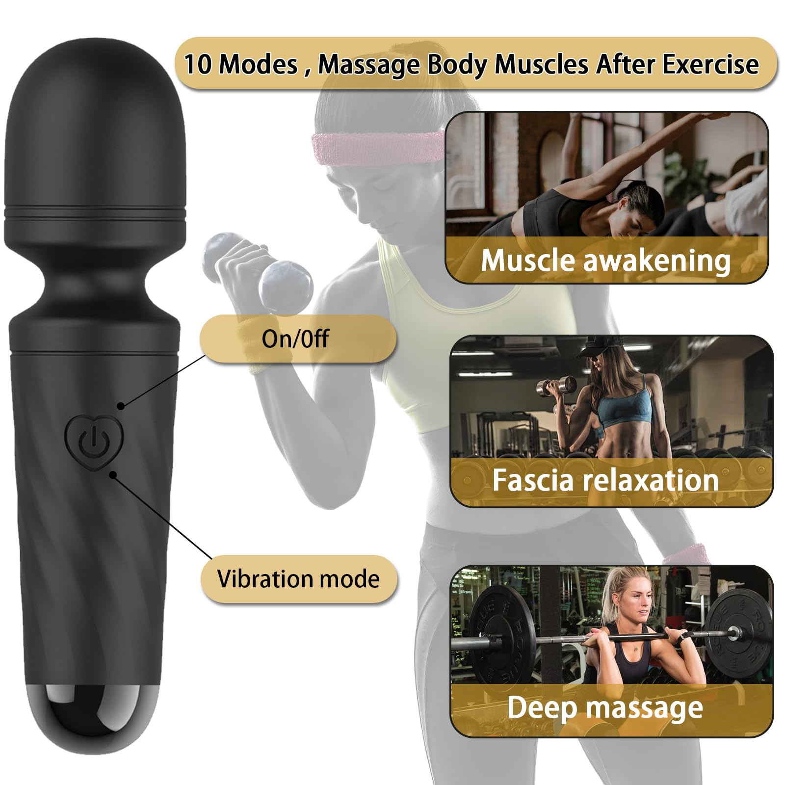 Gsttoomeep silicone massager with soft material for comfortable sessions