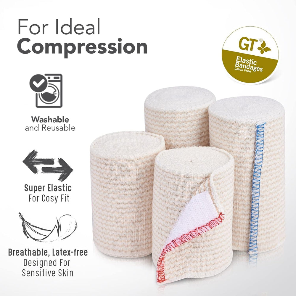 GT banda elástica premium 3 pulgadas, soporte para tobillo seguro