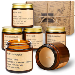 GTTFAE six-pack gift box candles, ideal for thoughtful gifts.
