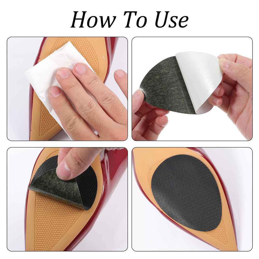 Gtziqa shoe grip bottom protector sticks securely for quiet offices and libraries.