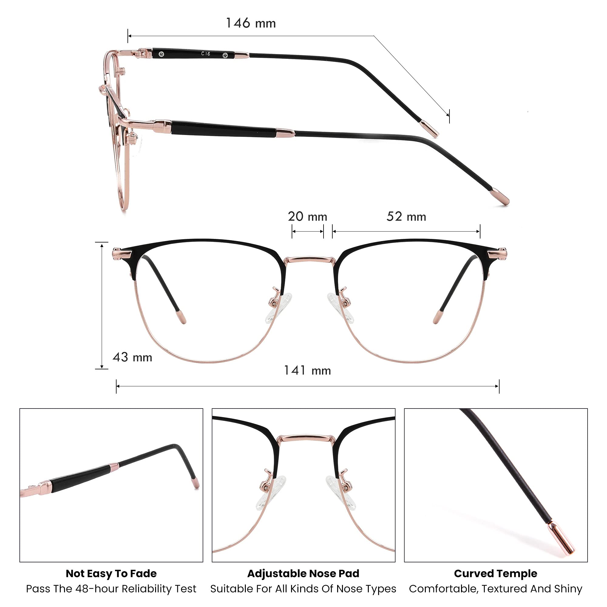 GUDVUE Anti-glare coating close-up minimizes reflections on bright screens