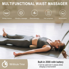 Guganas back stretcher heat therapy at three temperatures for muscle relief.