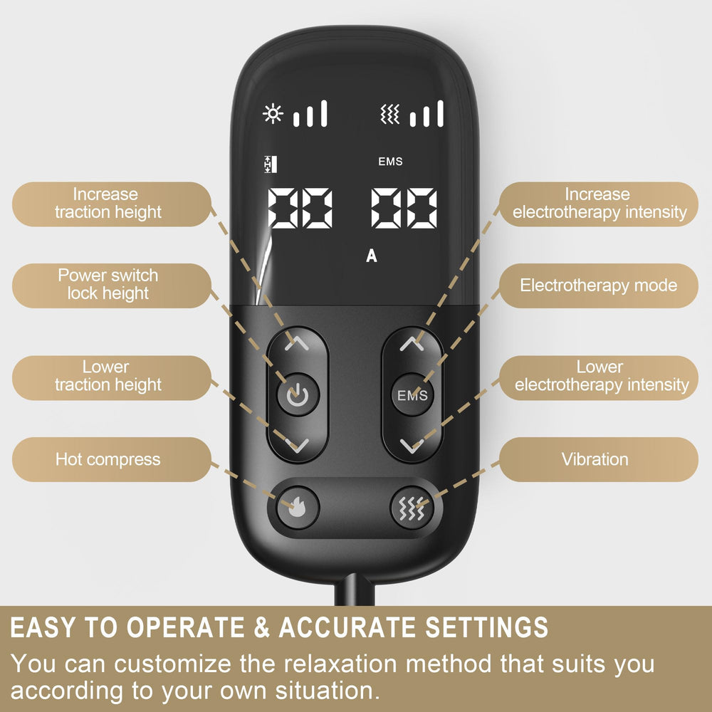 Guganas device offers 4 electrotherapy modes and 20 intensity levels for customization.