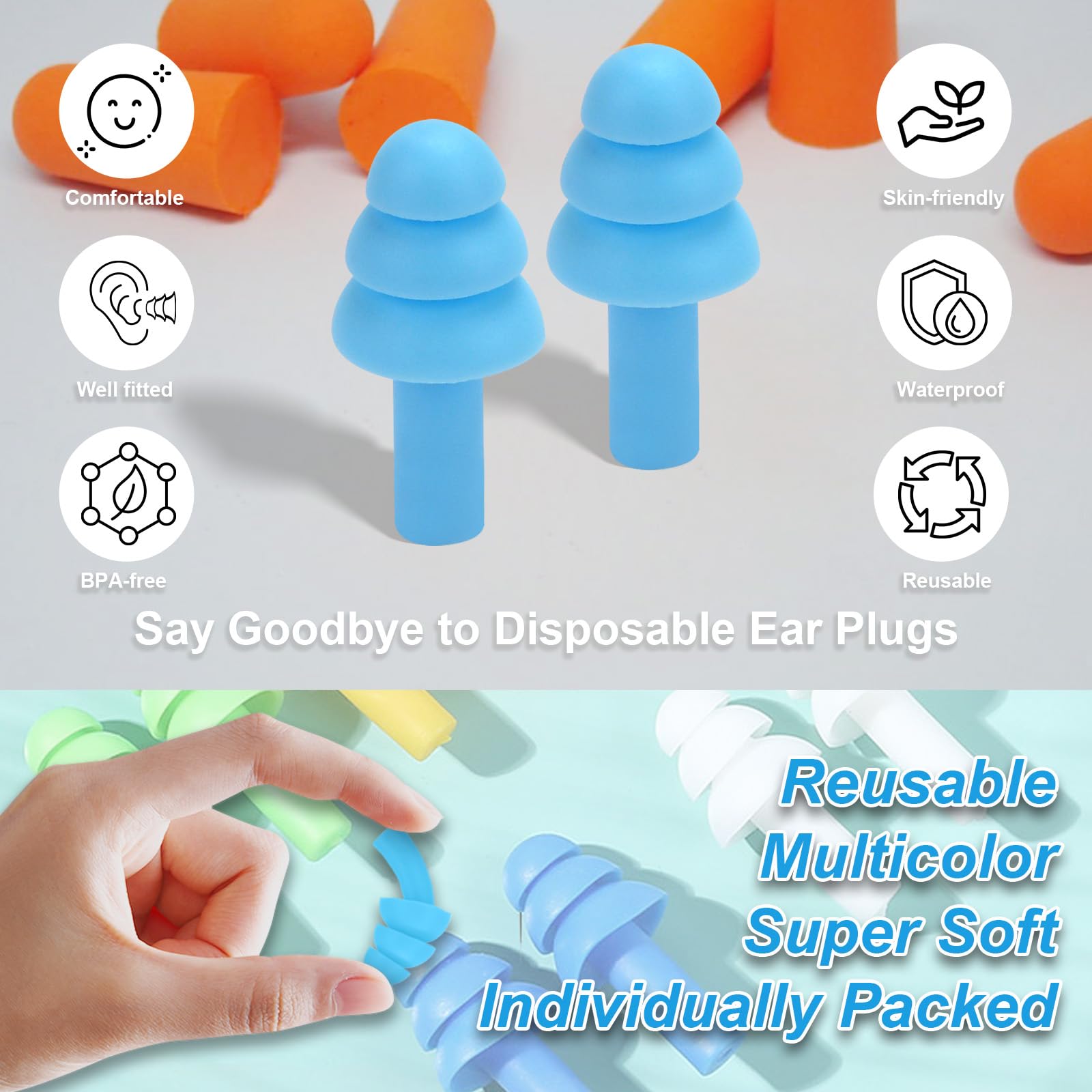 GUIGUZHJ eight-color pack helps quick identification and personal style.