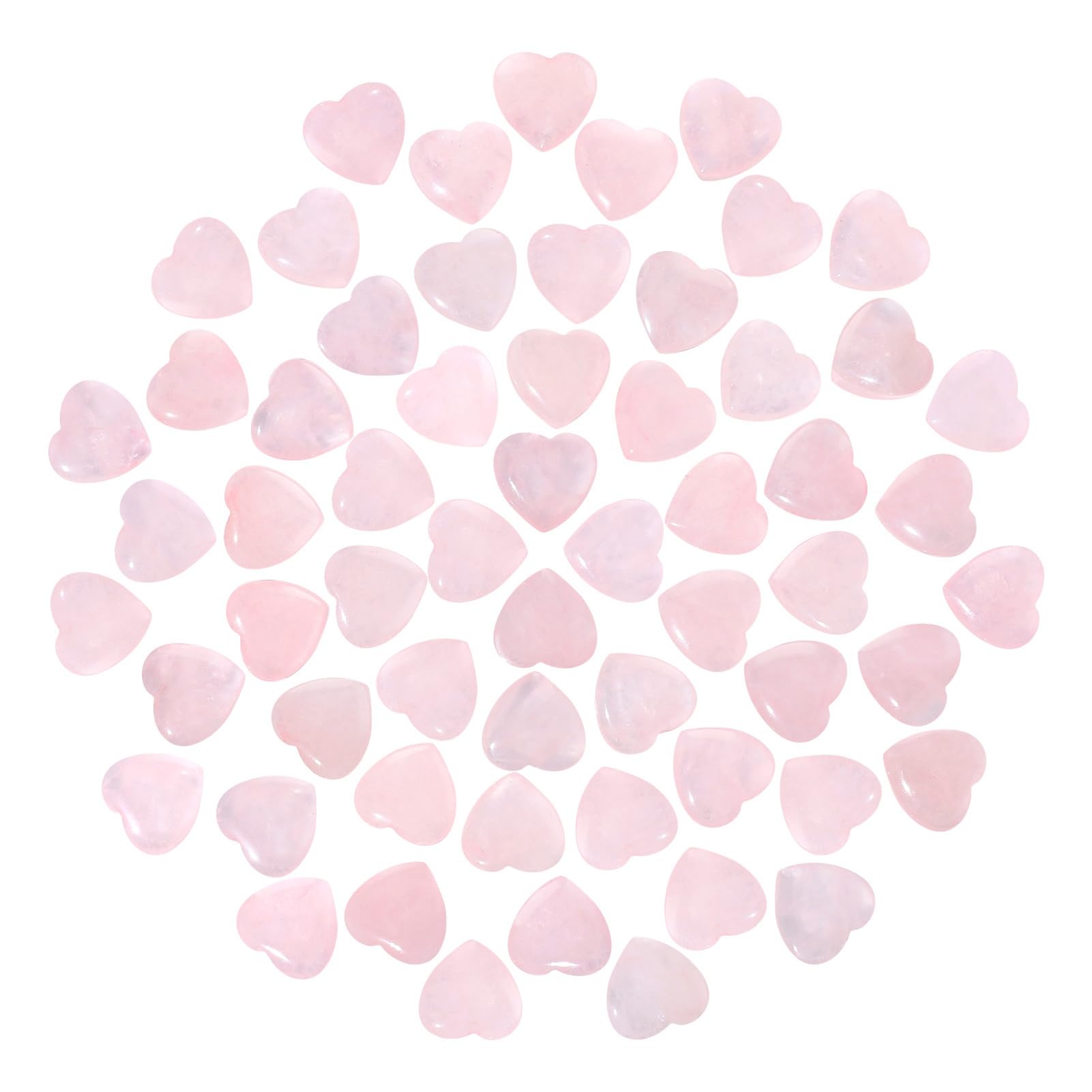 Guiqulai rose quartz heart crystals for meditation and energy balance