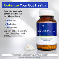 Gundry MD Bio Complete 3 digestive support promotes smoother digestion and more comfortable daily bowel movements.