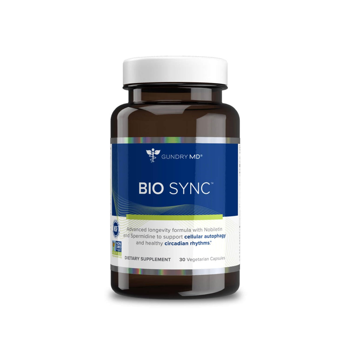 Gundry MD Bio Sync daytime energy bottle supports daytime energy and focus