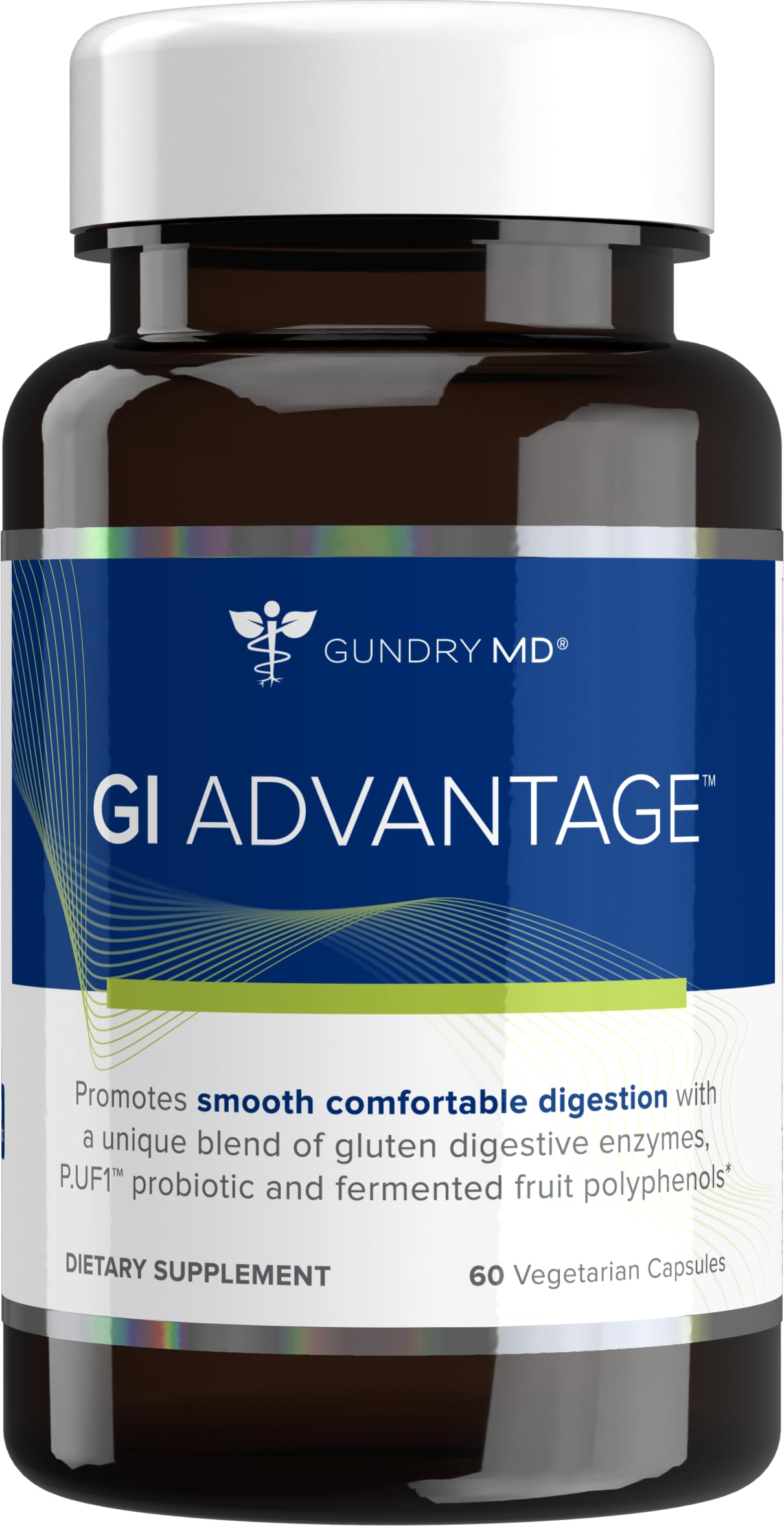 Gundry MD GI Advantage bottle shown, supporting gut health and daily vitality.
