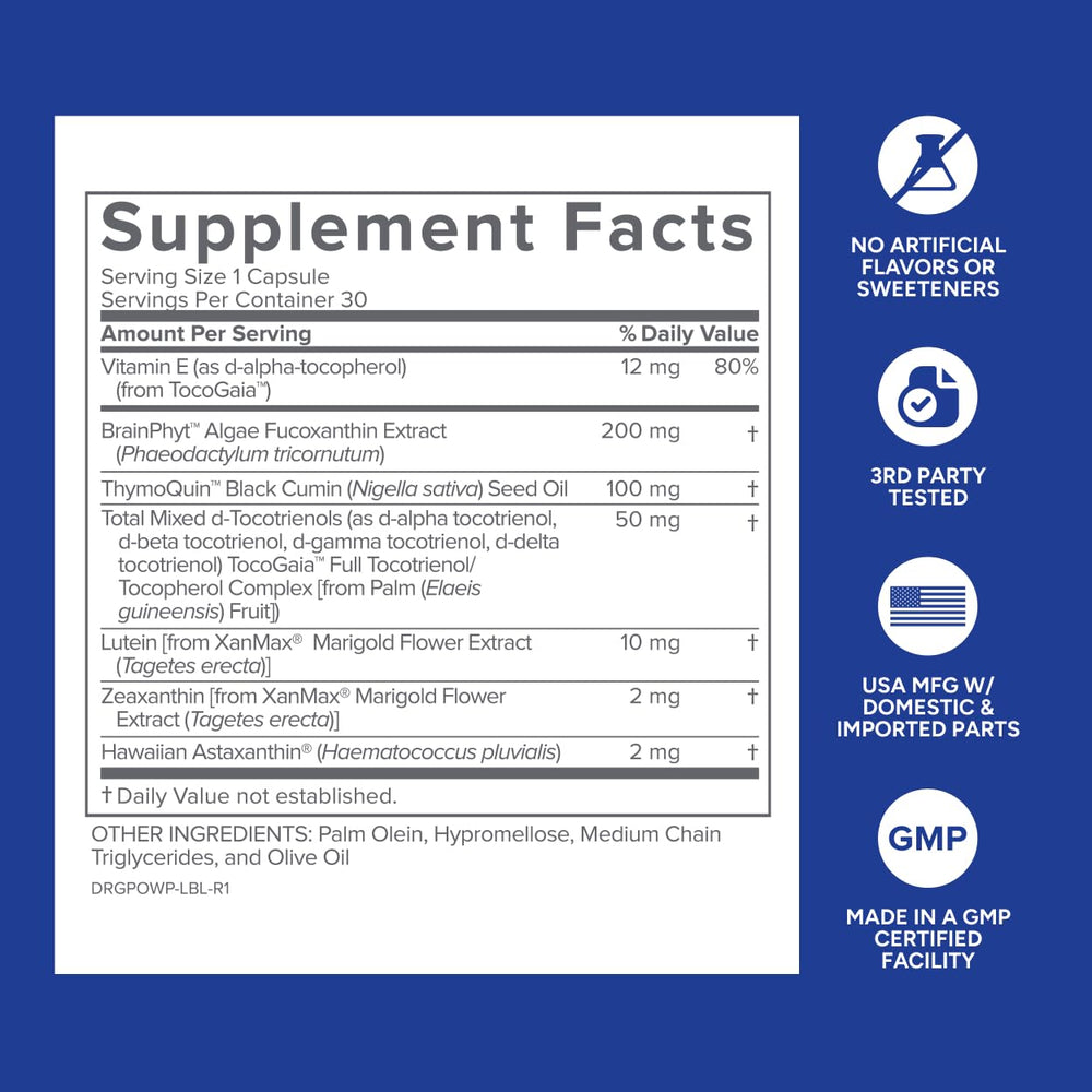 Gundry MD Power Phenols morning routine setup.