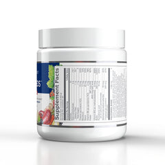 Gundry MD Vital Reds bottle label showing polyphenol blend and allergen-free features.