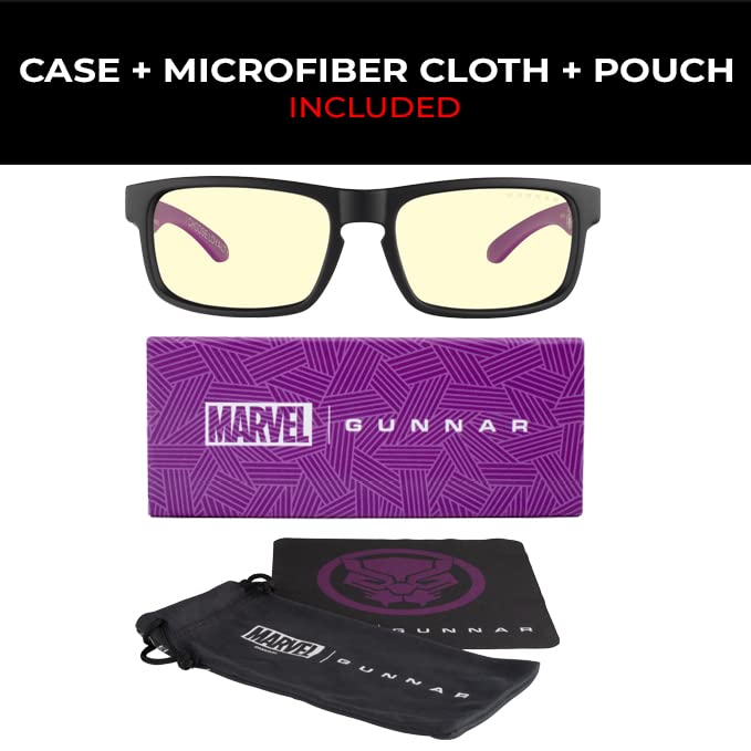 GUNNAR Enigma lens technology blocks blue light and UV.