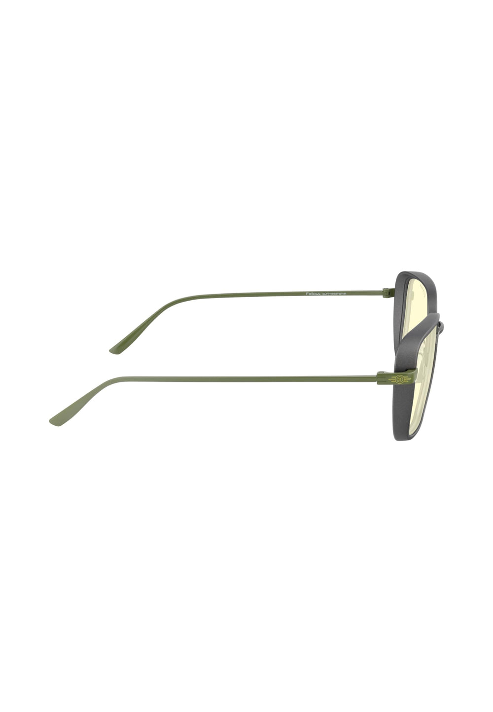 Gunnar FalloutVault 33 lens closeup with anti-reflective coating