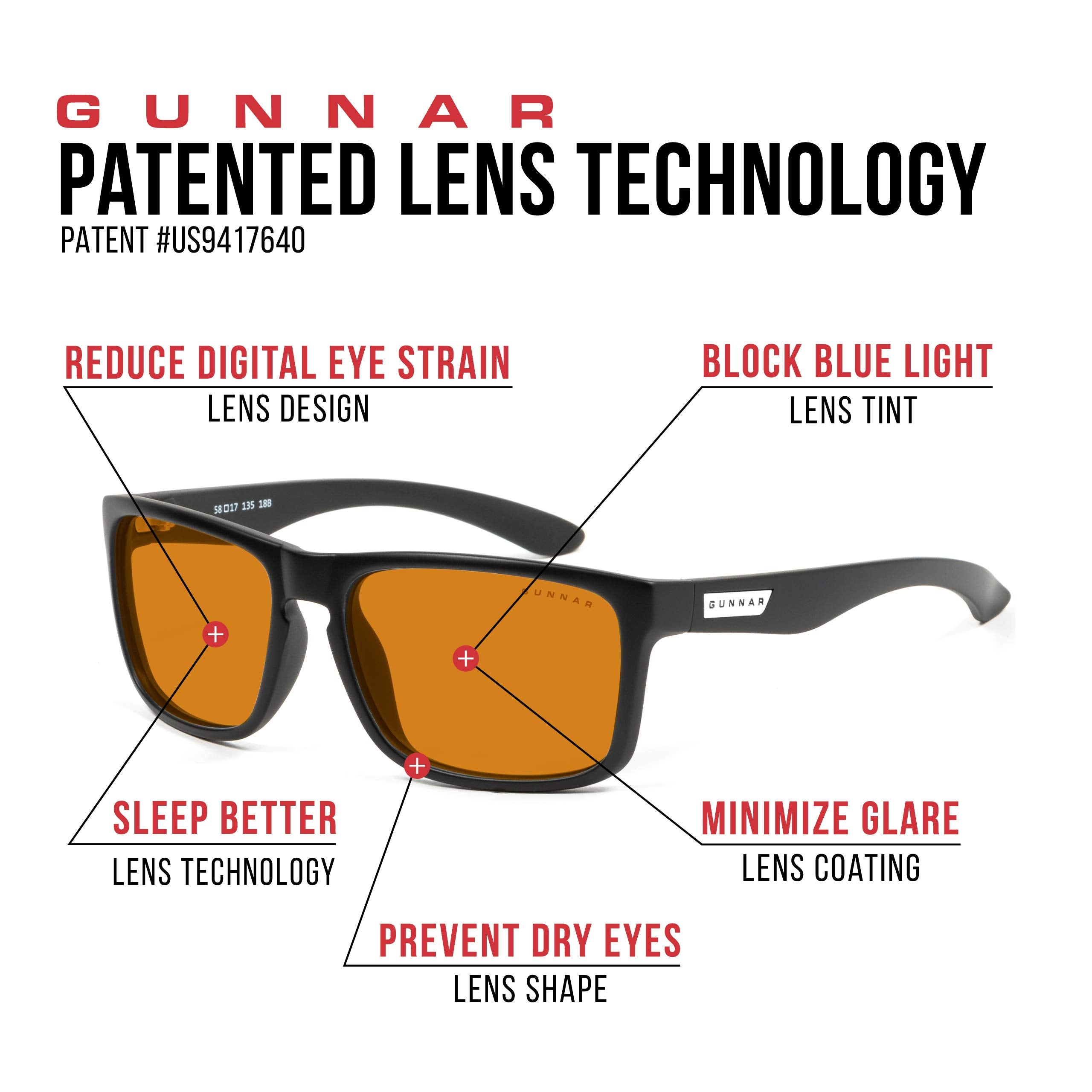 GUNNAR Intercept cleaning cloth keeps lenses clear during work or play.