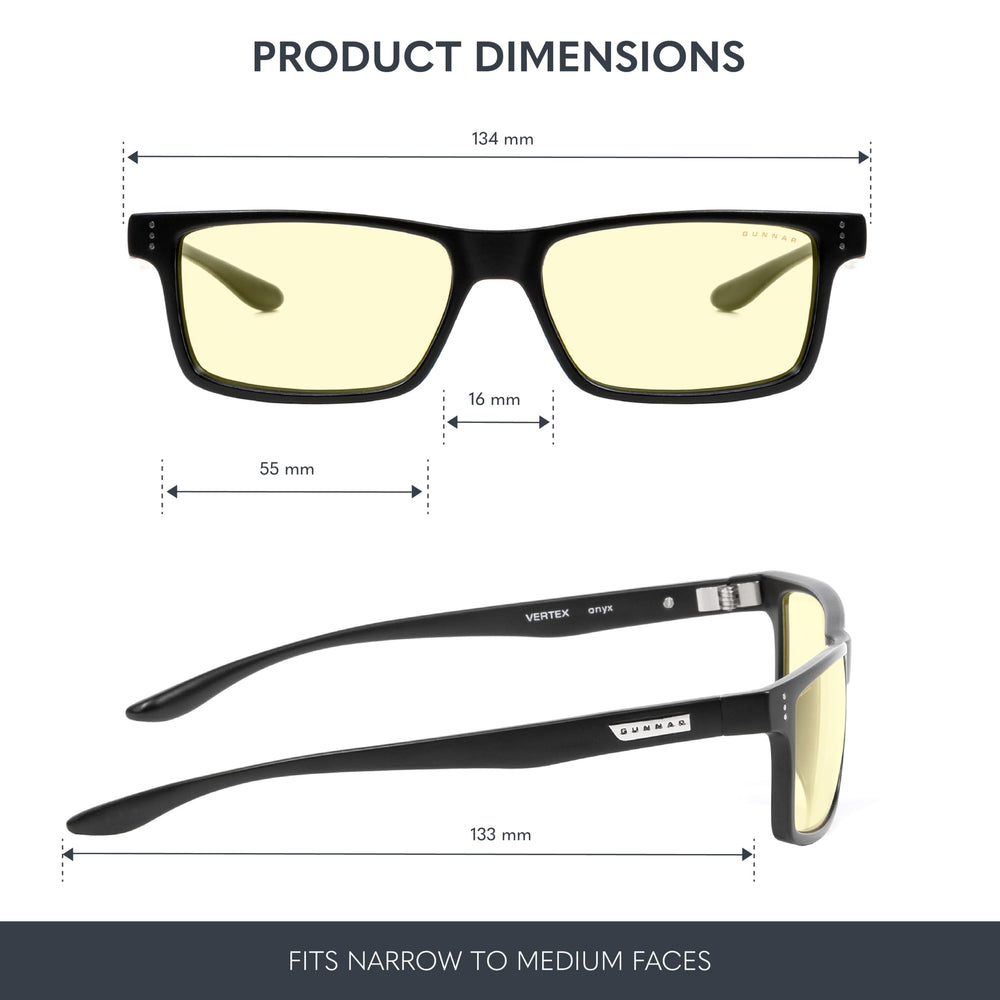 Gunnar Vertex side view highlighting a lightweight frame for extended play.