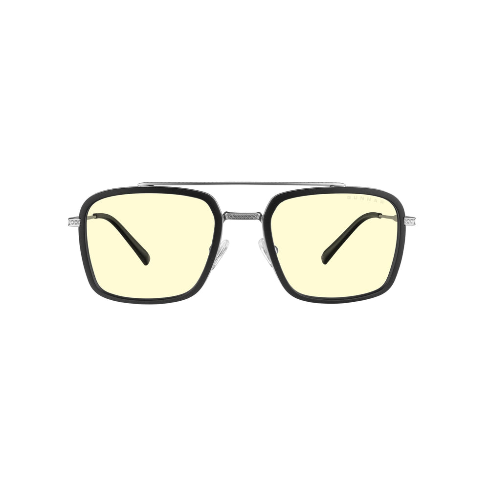 GUNNAR Stark Edition front view blue light sunglasses reduce digital eye strain for daily wear.