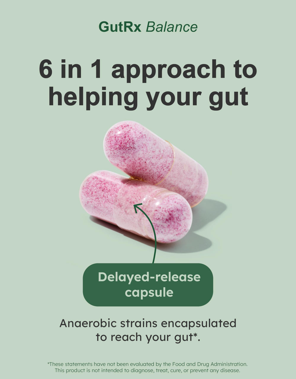 GutRx Balance presented as GLP-1 alternative concept for gut health